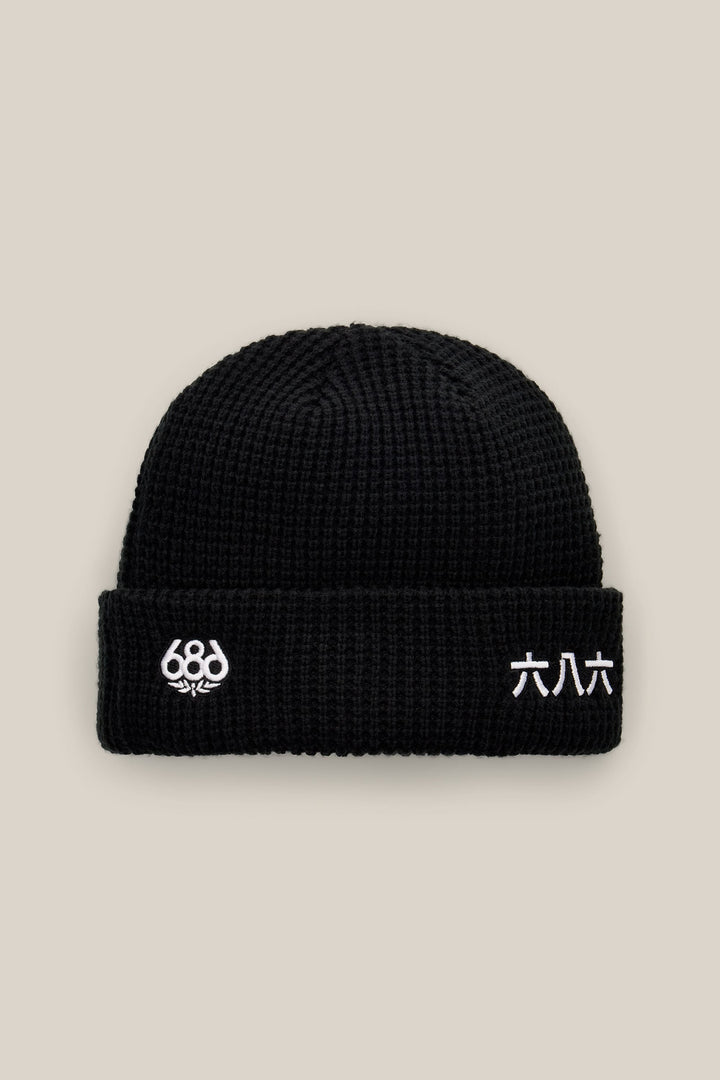 686 Kanji Beanie — BLACK