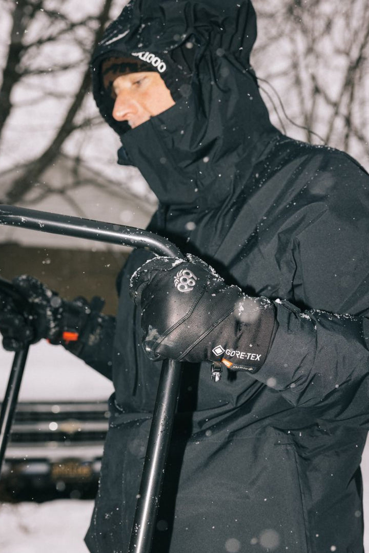 686 Men's GORE-TEX® Stronghold Leather Glove — BLACK (vista 2)