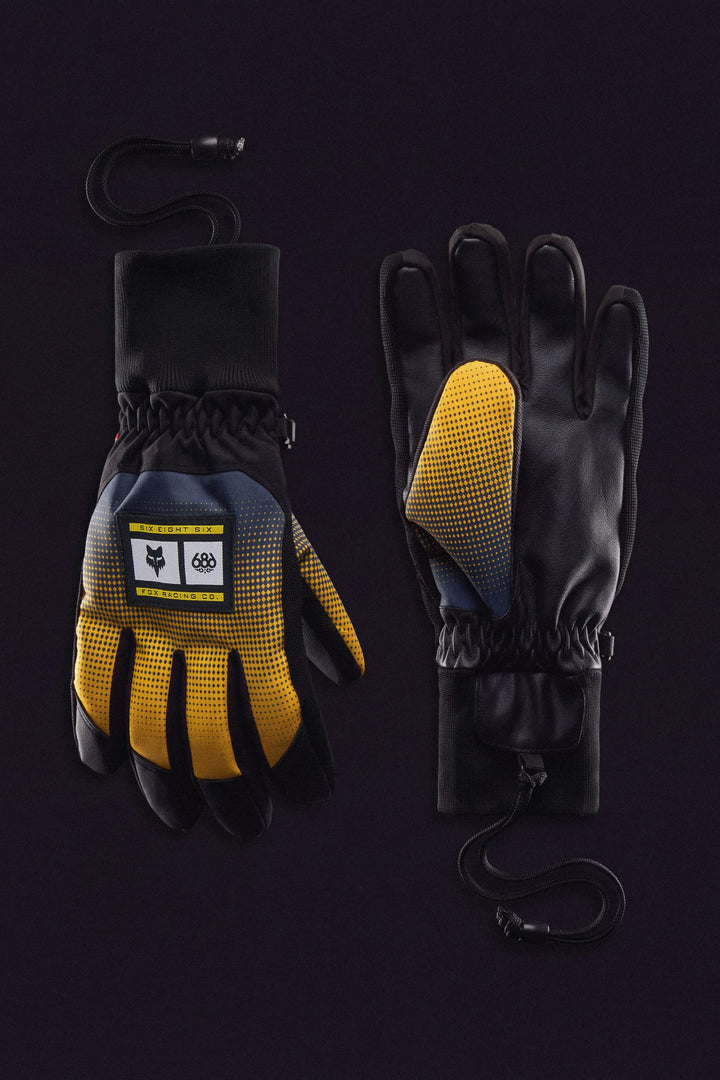 686 Men's Crush Insulated Glove — FOX YELLOW