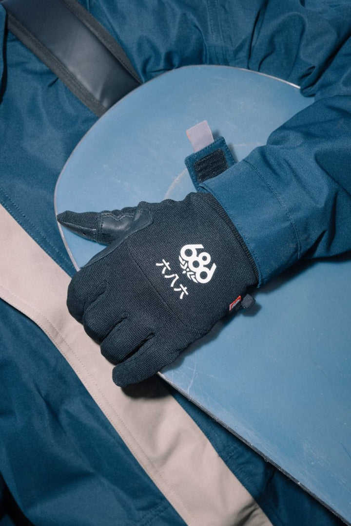 686 Men's Hold Up Pipe Glove — BLACK (vista 2)