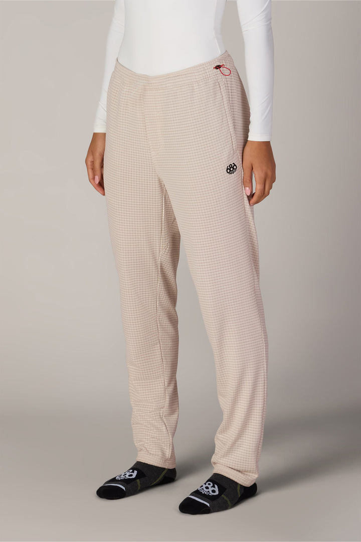 686 Women's Mission Grid™ Pant — LIMESTONE