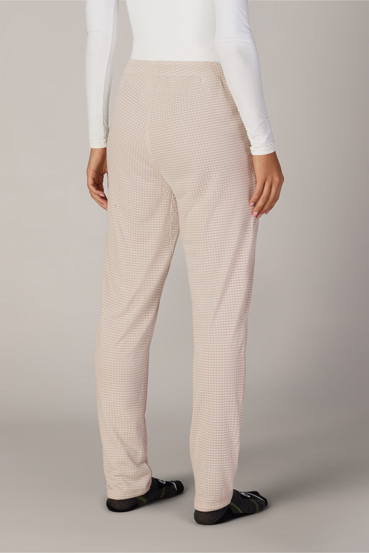 686 Women's Mission Grid™ Pant — LIMESTONE (vista 2)