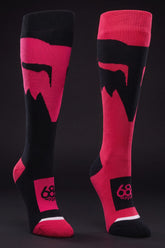 686 Women's Fox Racing Socks - 2-Pack - ASSORTED
