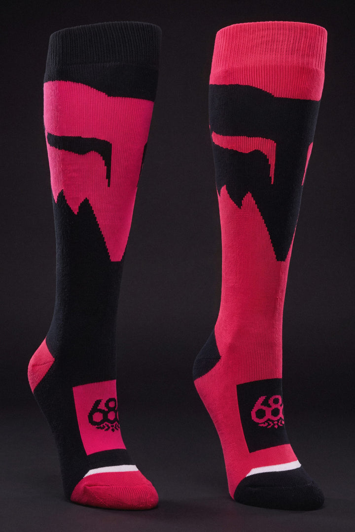 686 Women's Fox Racing Socks - 2-Pack — ASSORTED