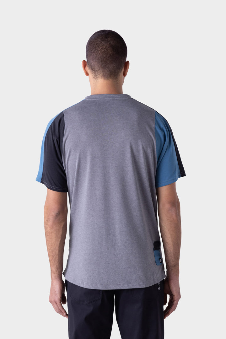 686 Men's Rival Short Sleeve Bike Jersey — CHARCOAL HEATHER (vista 2)