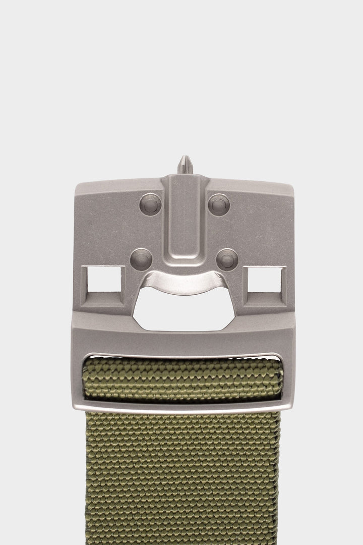 686 Westwell Clicker Stretch Belt — NICKEL / ARMY (vista 2)
